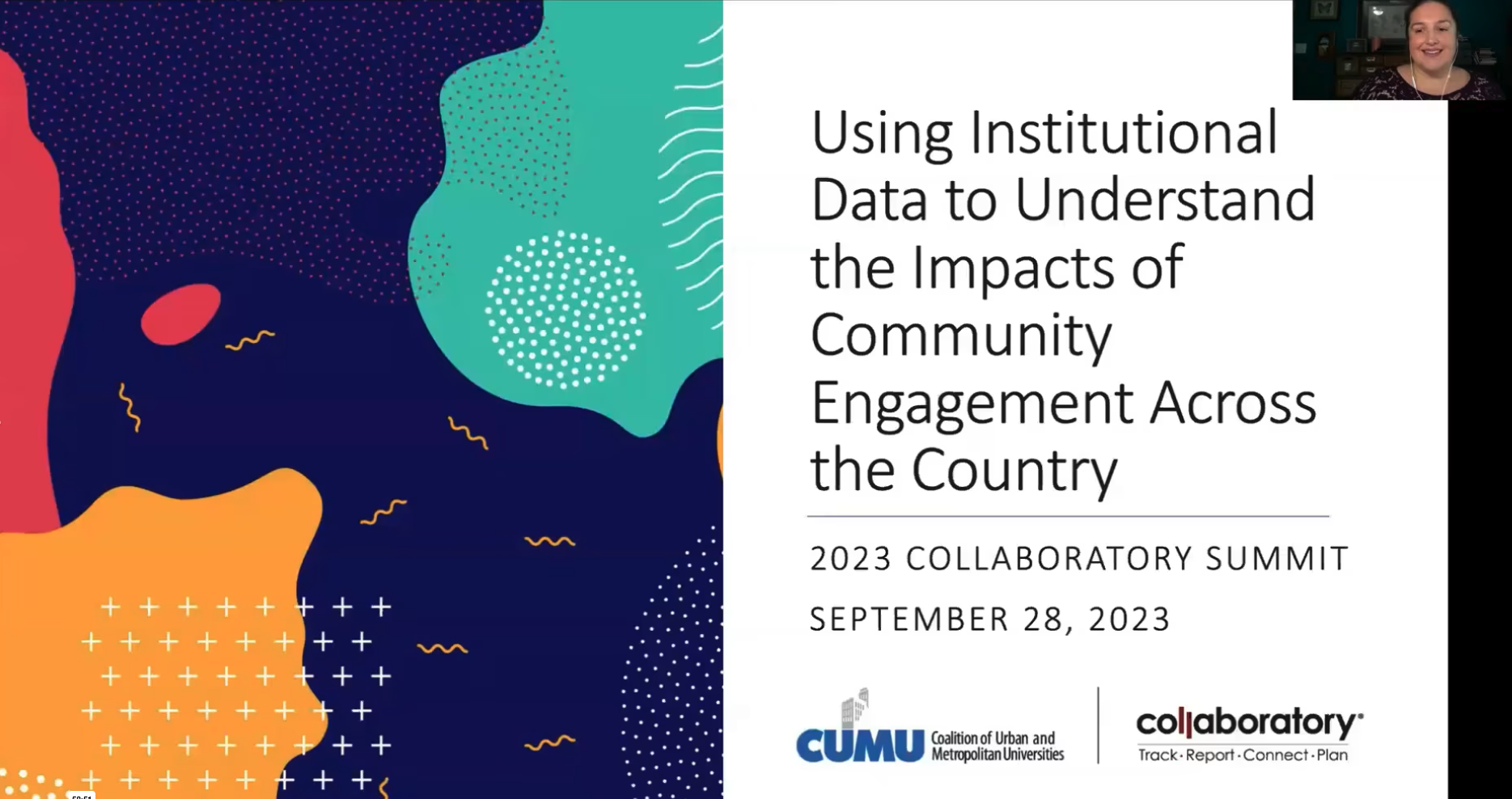 2023 Annual Summit: CUMU-Collaboratory Research Fellowship Presentation