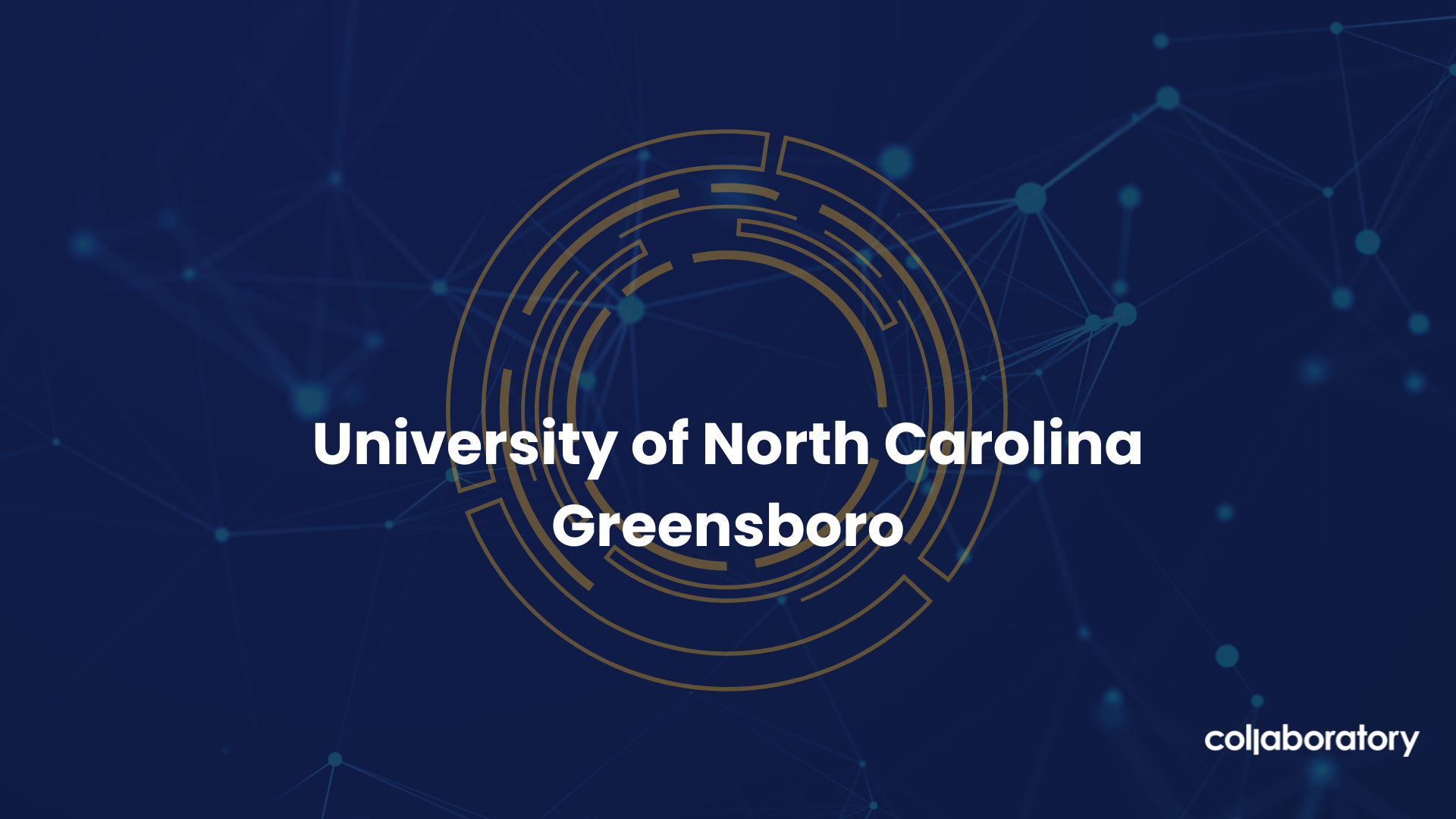 Crafting a Narrative How UNC Greensboro Uses Collaboratory to Tell Its